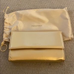 Gold Pandora Clutch